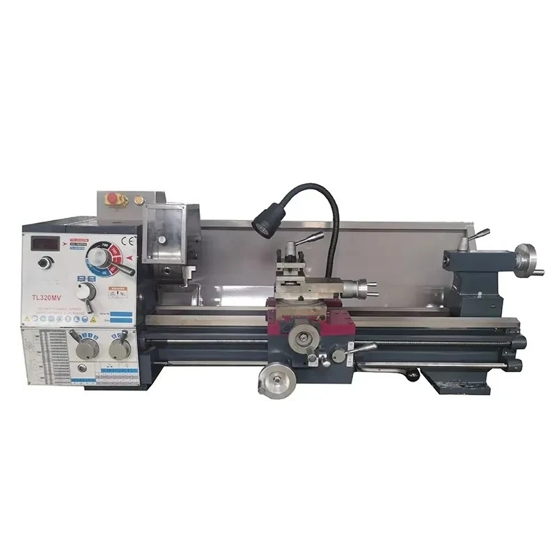 Hot sale TL320MV*750mm Variable Speed 38mm Spindle Bore Mini Metal Bench Lathe