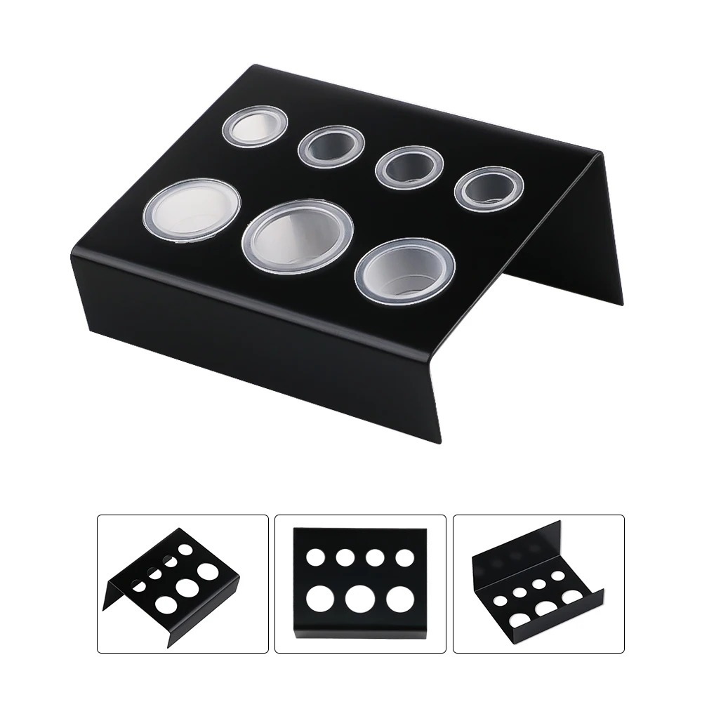 7/8/21 löcher Tattoo Ink Cup Halter Stehen Tattoo Werkzeug Pigment Container Make-Up Zubehör für Körper Kunst Tattoo liefert – Detail 9
