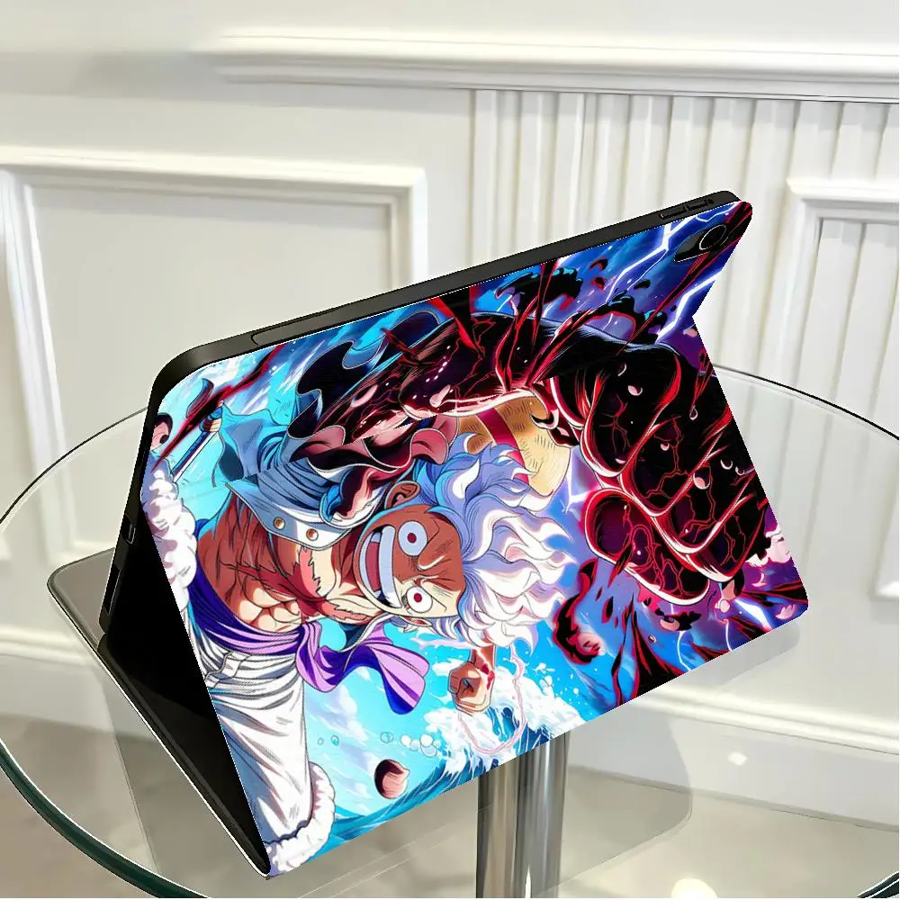 Fifth Gear Nika L-Luffys with Pencil Slot Case for Apple iPad Air 11 13 M4 M3 M2 A16 2026 Pro11 13 10th 7/8/9th Air 4/5/6th