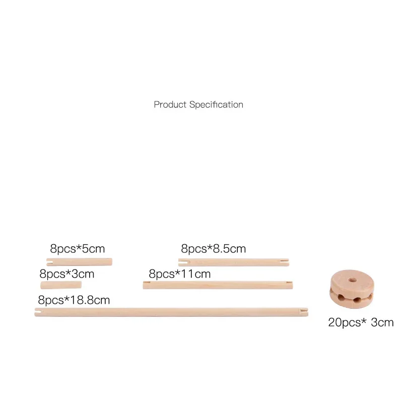 Neue Kinder Aufklärung Ausbildung Holz Head-Up Baustein Spielzeug Frühe Bildung Dreidimensionale Raum Fantasie Geschenk
