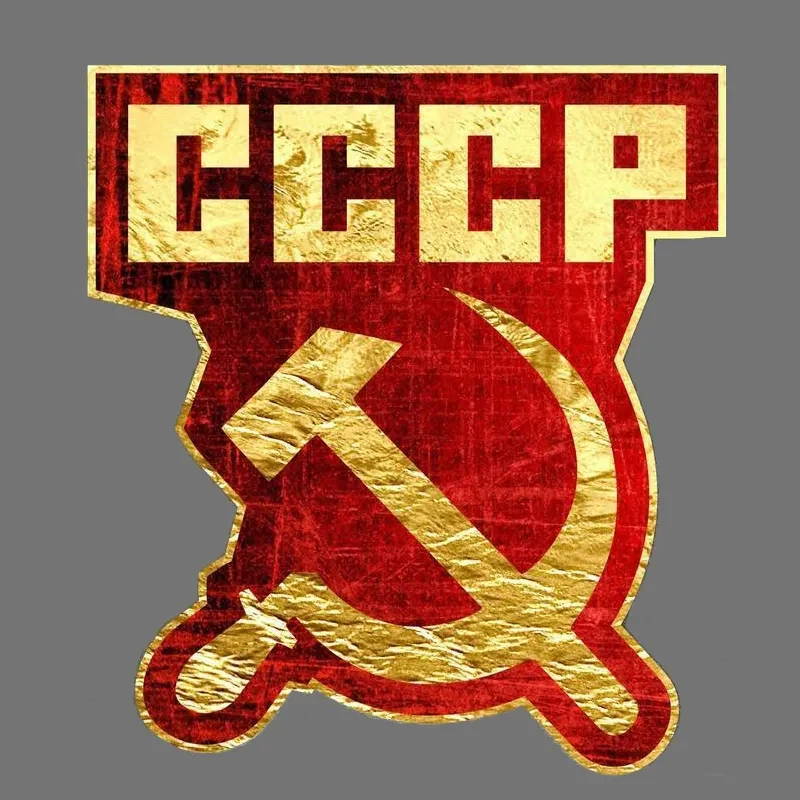 V1679# Russia Ussr Cccp Sssr Urss Russia Soviet Union Victory Day Motorcycle Car Vinyl Sticker Auto Accessories Decal