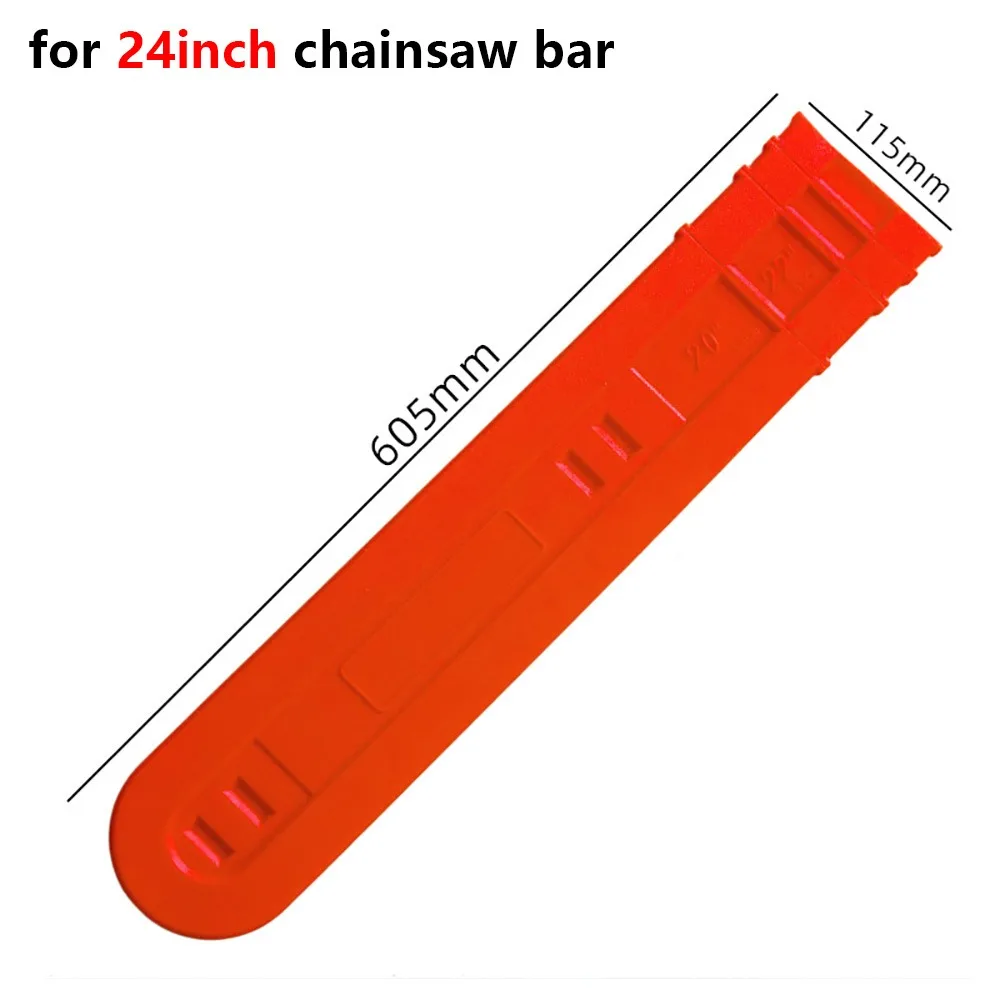 1Pcs New 10-24inch Chain Saw Guide Cover Anti-scratch Plastic Chain Saw Bar Protector Plate Guard Cover for Outdoor Activities
