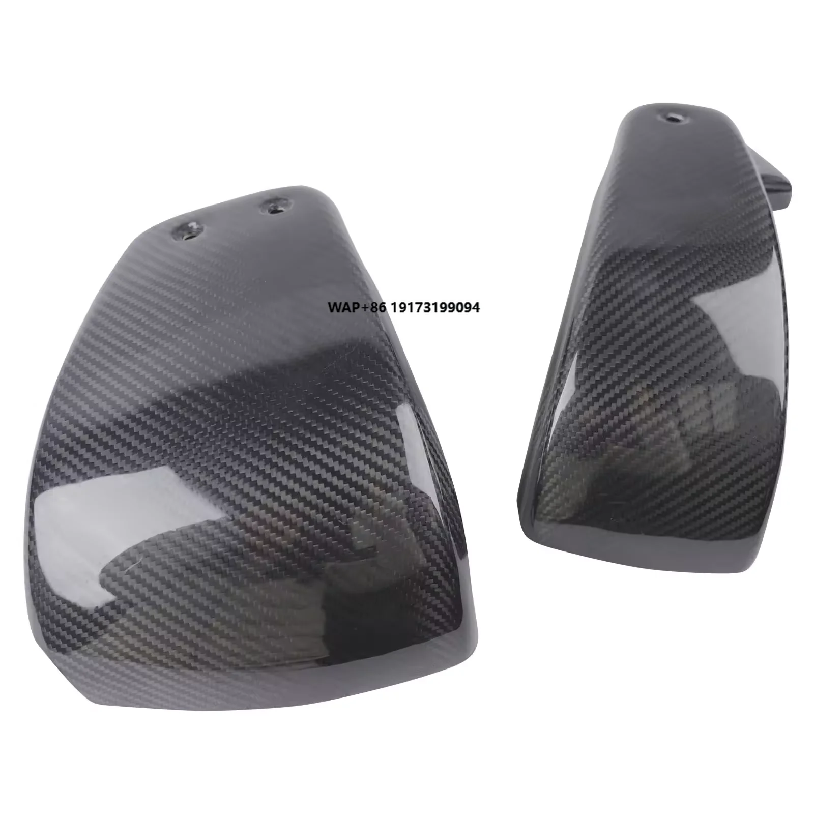 

Мотоциклетная 3K саржевая глянцевая крышка батарейного отсека из углеродного волокна, подходит для Later StreetBob LowRider, LowRider S, LowRider ST 2025