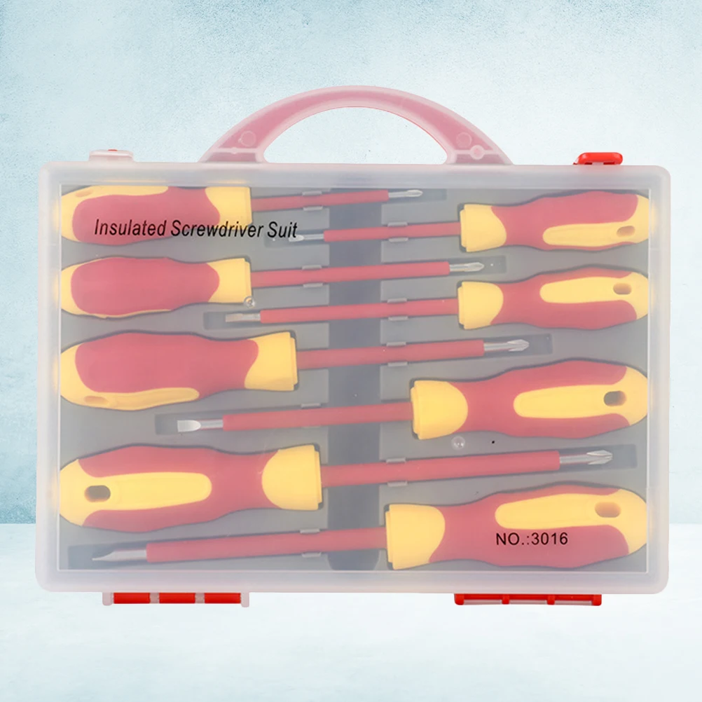 

Screwdriver Set Insulated Chrome Vanadium Repair Tools Portable Electrician H Tools Kit