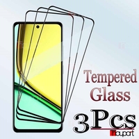 New Upgrade For Realme C67 Screen Glass 9H Clear Anti-Scratch Tempered glass protector Full Cover