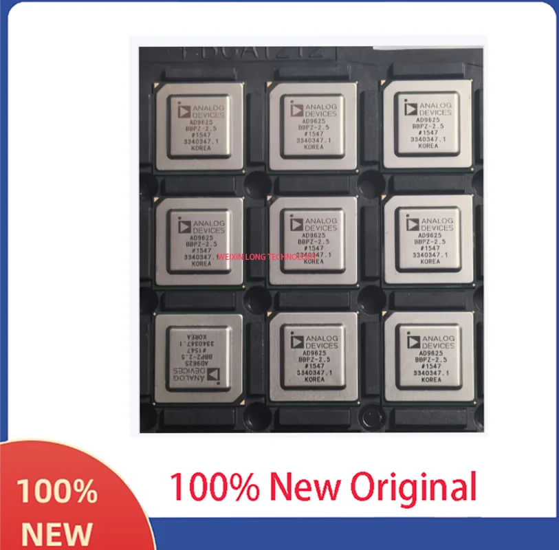 

AD9625BBPZ-2.5 BGA196 аналого-цифровой преобразователь, новый, оригинальный.