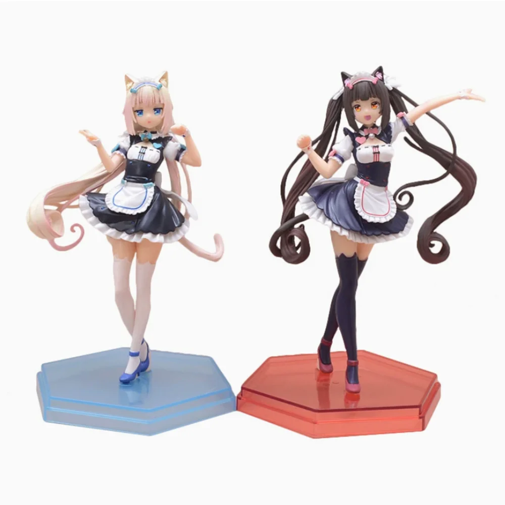 

Nekopara POP Parade Vanilla Chocola 1/8 ПВХ Фигурка Аниме Фигурка Модель Игрушки Коллекция Кукла Подарок