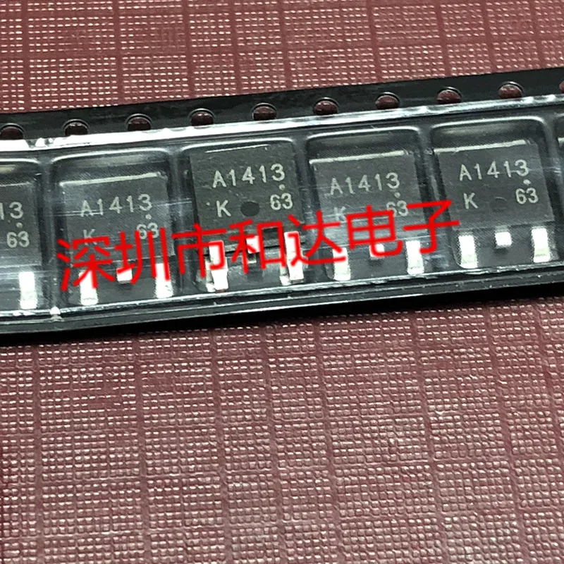 10 pces original novo a1413 2sa1413 para-252 -600v-1a