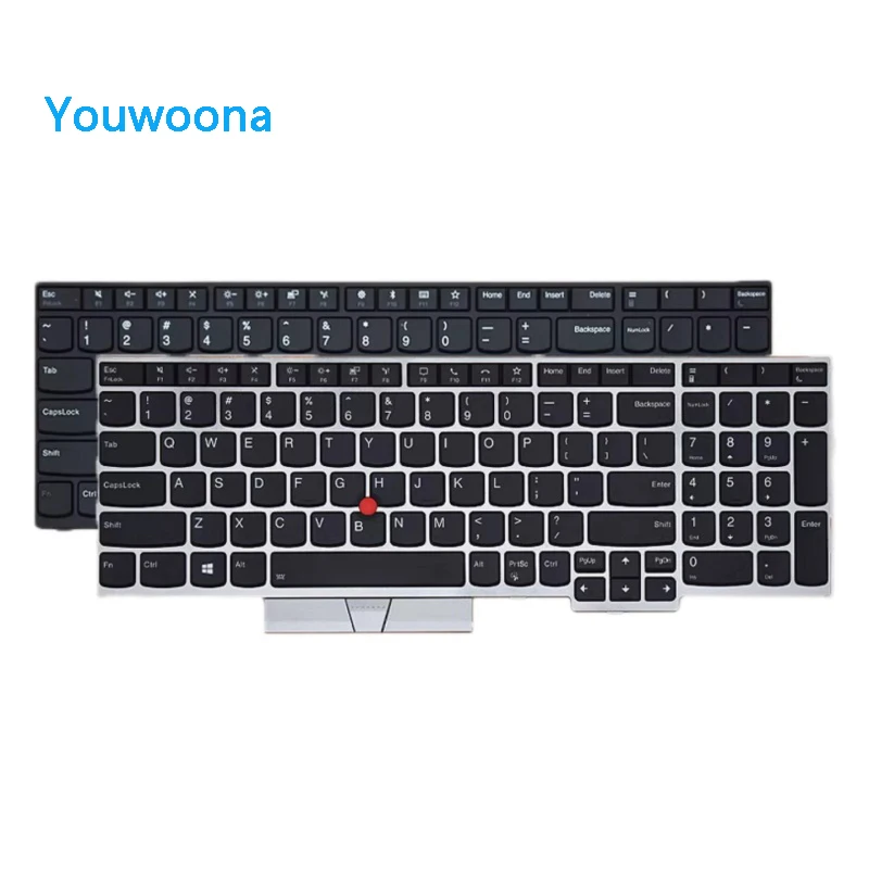 Nowa oryginalna klawiatura do laptopa Lenovo Thinkpad E580 E585 T590 E590 E595 L580 L590 P52 P53 P72 P73 R590 T15 P15S
