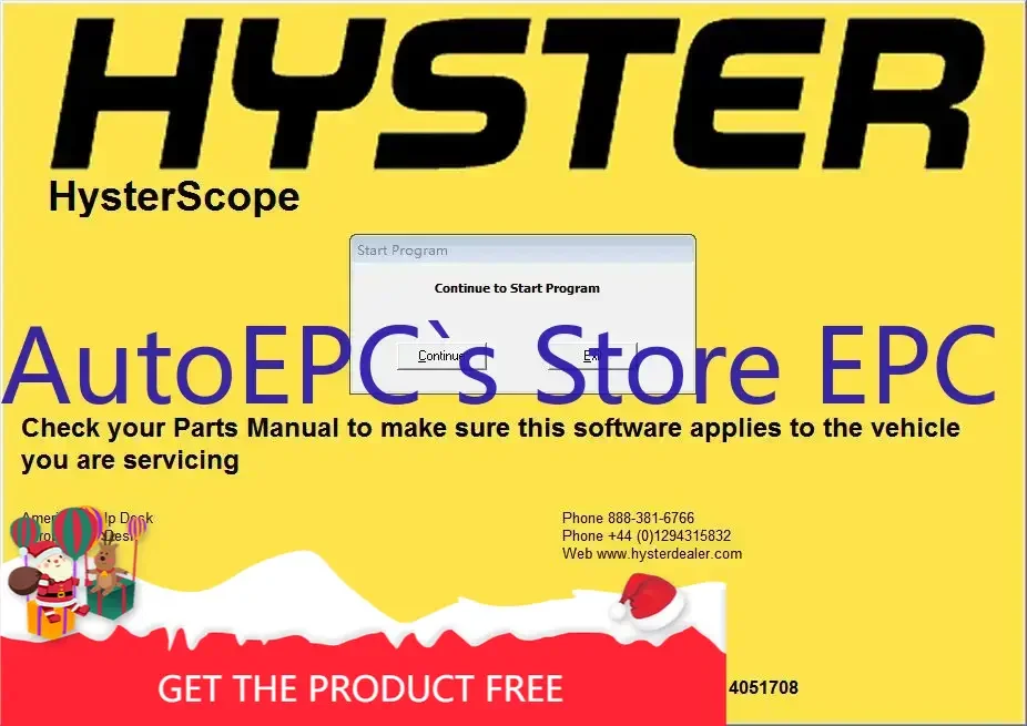 

AutoEPC Hyster Scope Engineering V1.2.66 для B222, C222, D222