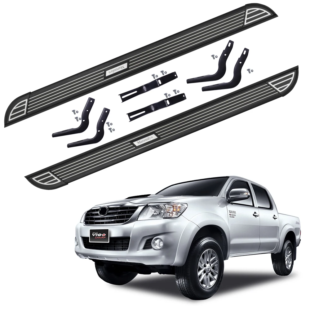 

Auto Exterior Accessories Aluminium Alloy Wireless Side Step Pedal Running Board For TOYOTA HILUX