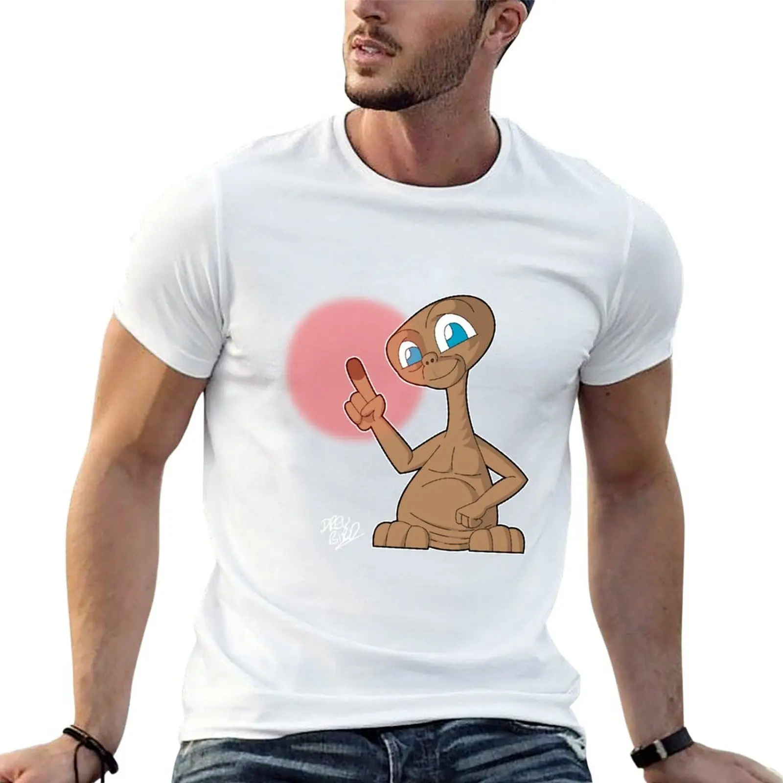 

E.T. T-Shirt man t shirt heavy cotton man t shirts graphic T-Shirt