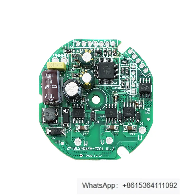 

ZM-BL2408FH Плата драйвера бесщеточного двигателя постоянного тока может быть настроена, низкоскоростной крутящий момент, большое управление, гладкая двойная закрытая петля.