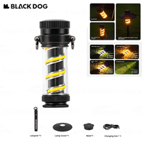 Naturehike BLACKDOG Outdoor Camping Light 4 Modes IP44 Waterproof 225g Ultralight Portable Fishing Lamp 48H Long Battery Life