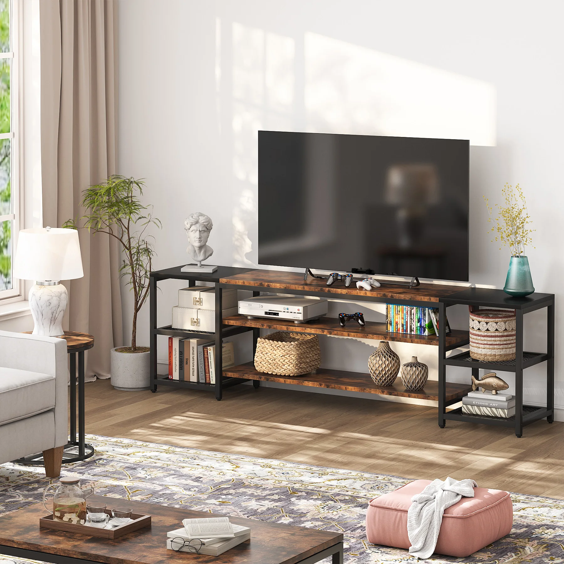 78 Inch TV Console 6