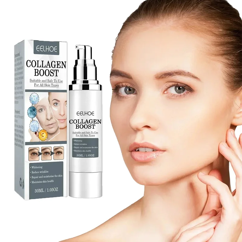 Women's Collagen Enhancement Cream Brightens Skin Tone Lightens Facial Lines Facial Rejuvenation Essence Cream Skin Care