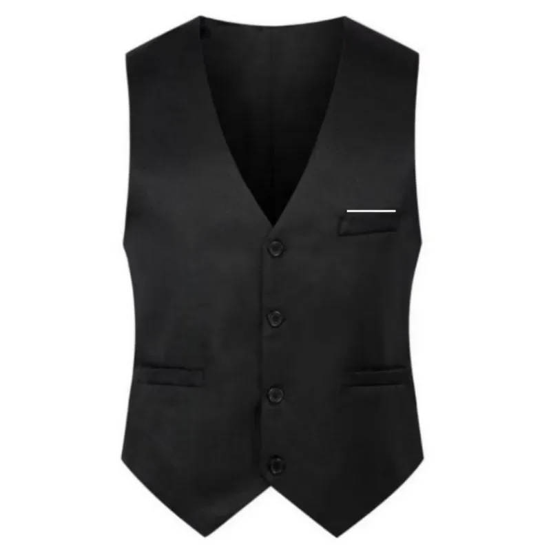Clothing Mens Vest Sleeveless Slim Spring Summer V-Neck Waistcoat Formal Winter All Seasons Autumn Any Ocassion