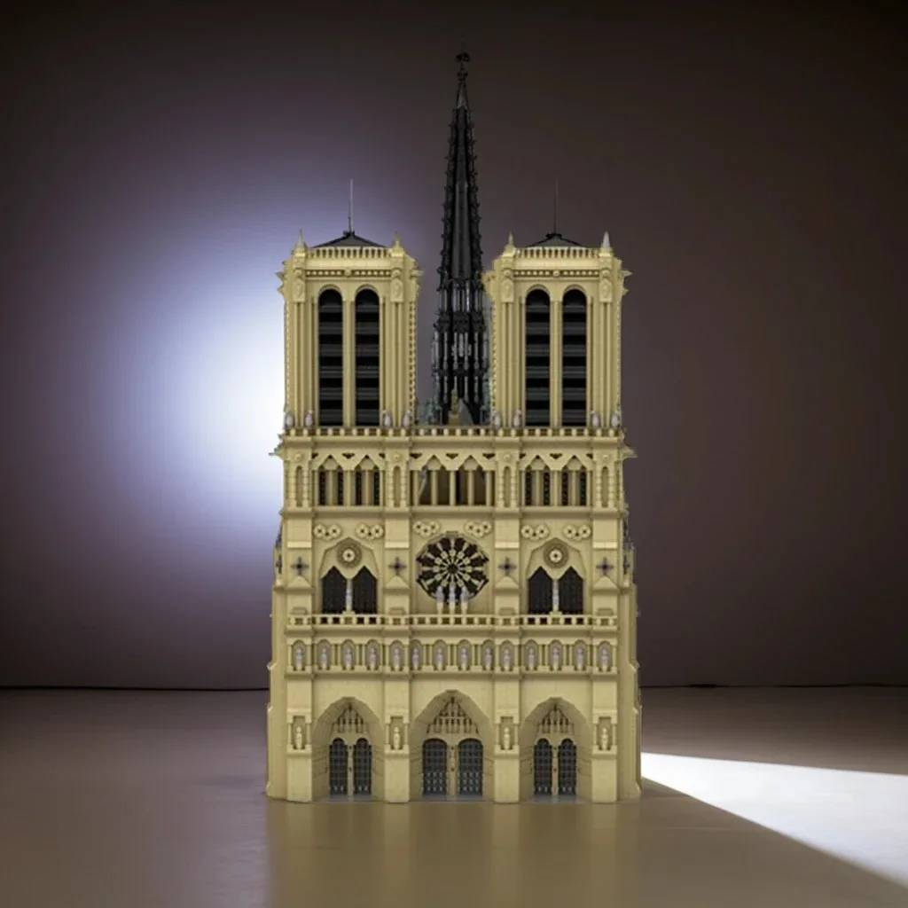

63190PCS MOC Notre Dameer de Paris DIY Notre-Dame Collector's Edition Education Model Building Blocks Birthday Toys Gift