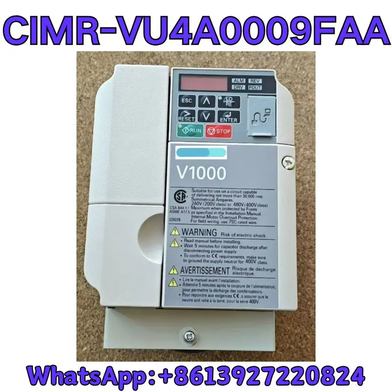 

Used Frequency converter CIMR-VU4A0009FAA test OK Fast Shipping