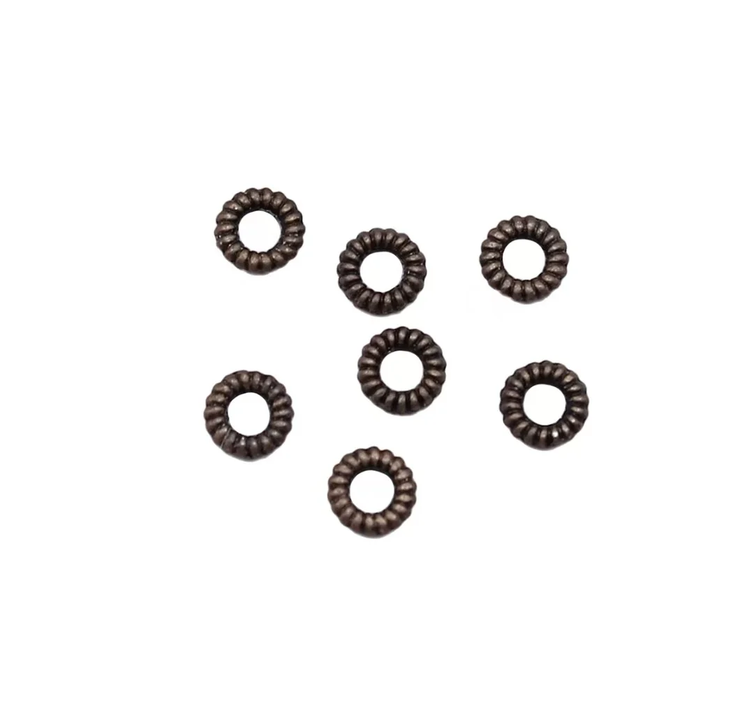 

200pcs 4mm Zinc alloy metal tibetan silver,antiqued bronze plated bead T0585 for jewelry making