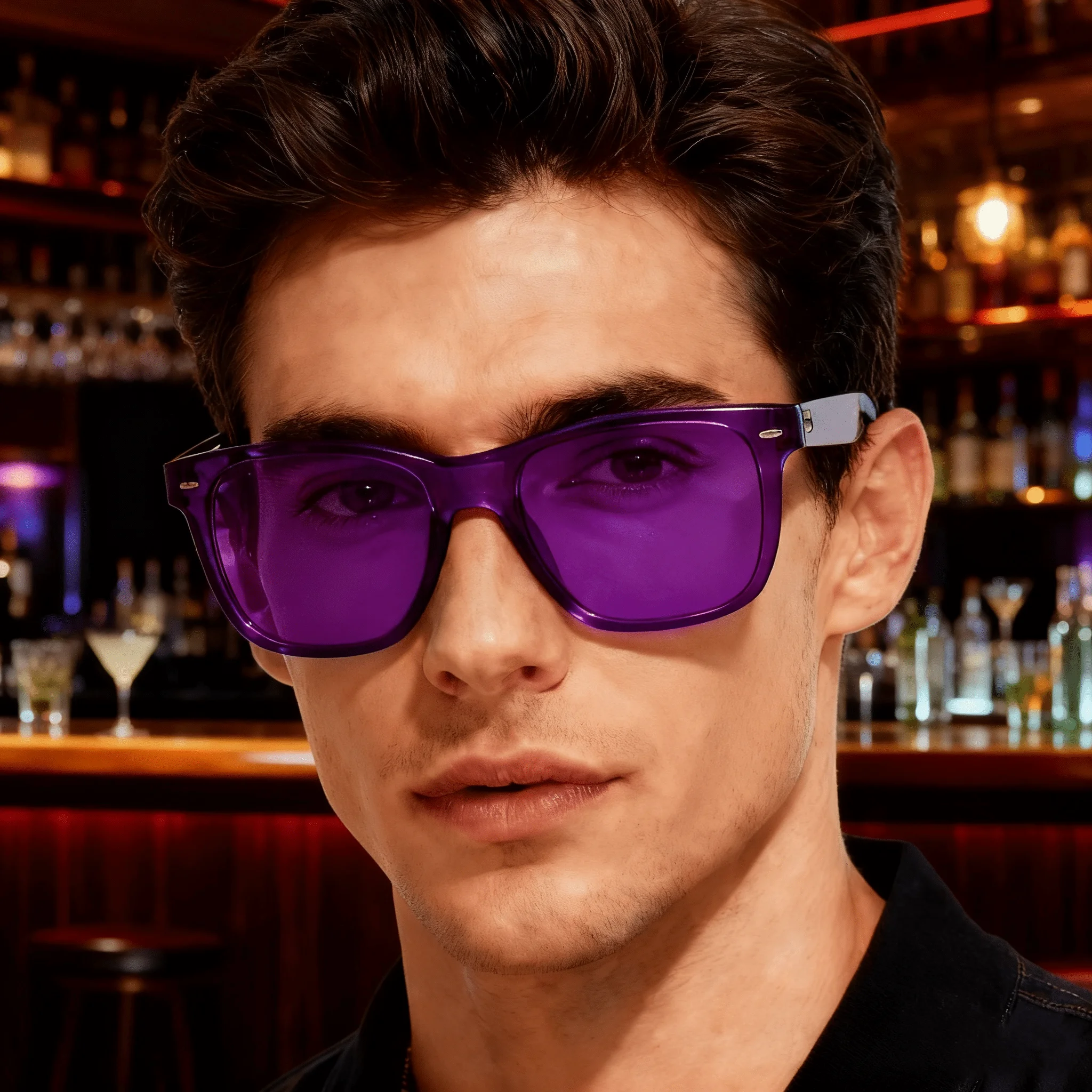 

10pcs Purple Color Therapy Mood Glasses Migraine Relief Chromotherapy Eyewear with Chakra Healing Lenses