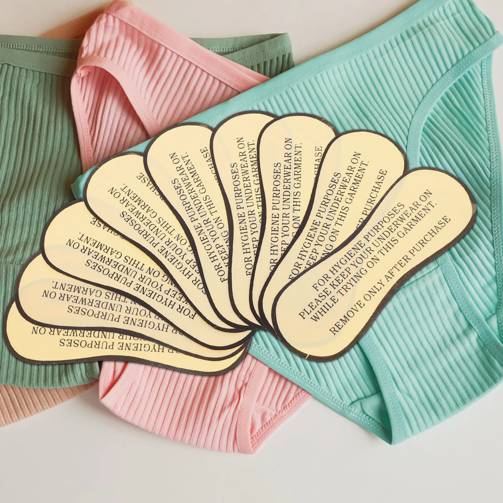 

50 шт. самоклеящихся защитных наклеек для купальников, нижнего белья и трусов, легкие, многоразовые