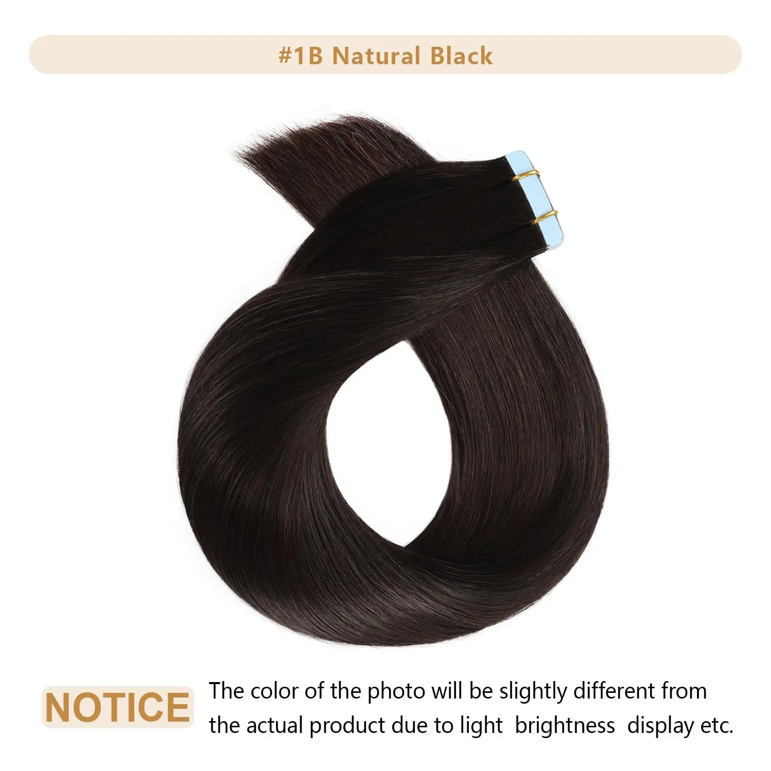 Tape in Hair Extensions 100% Natural Black For Women Hair Extension Seamless Tape Skin Weft Real Human Remy Hair Extension 20pcs