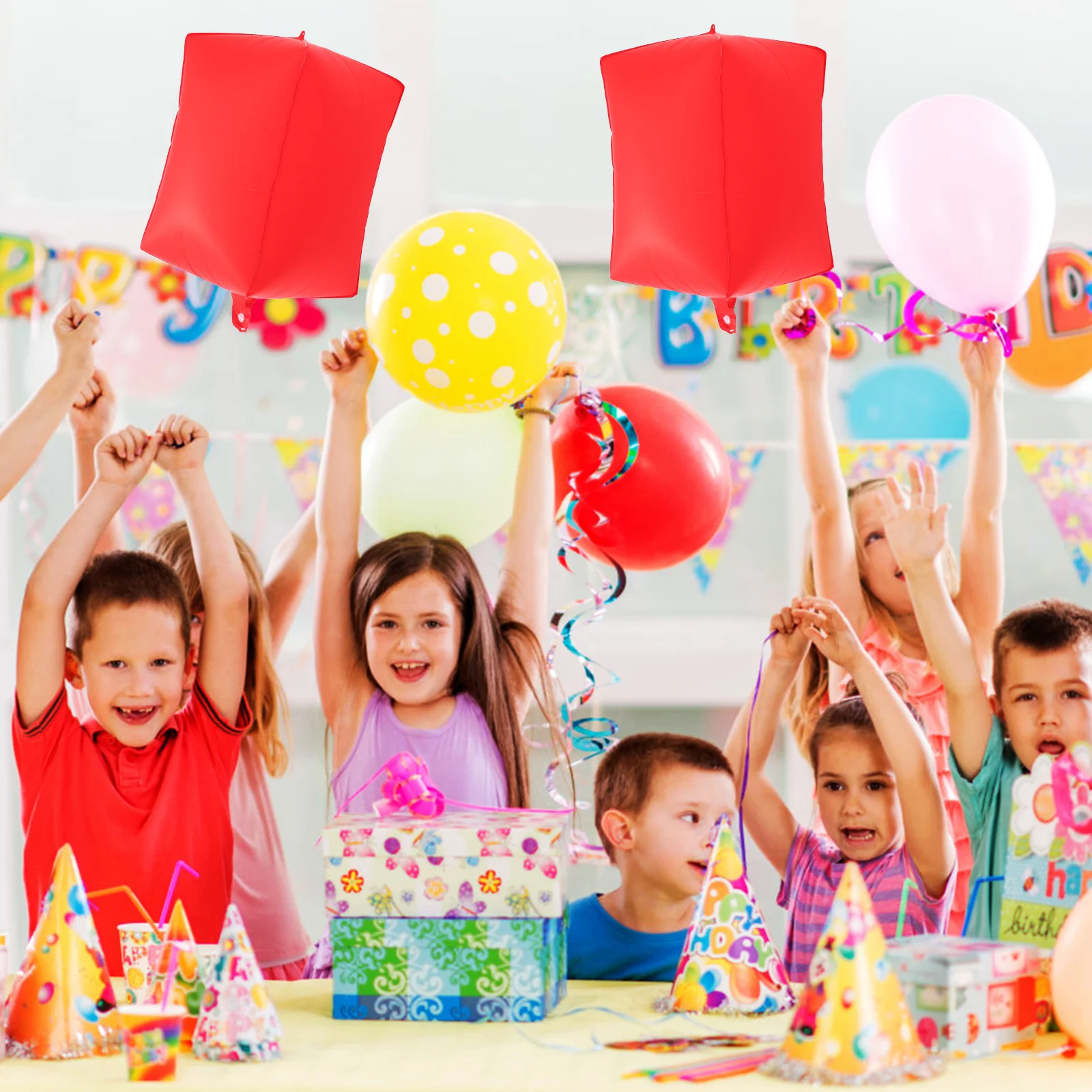 

5Pcs Inflatable Writable Balloons for Party Decorations Long-Lasting Floating Creative Birthday Wedding Events