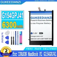 High Capacity Replacement Backup Battery 6300mAh  For IPASON MaxBook P1 G154GPJ41 32105113X2-I1502HG