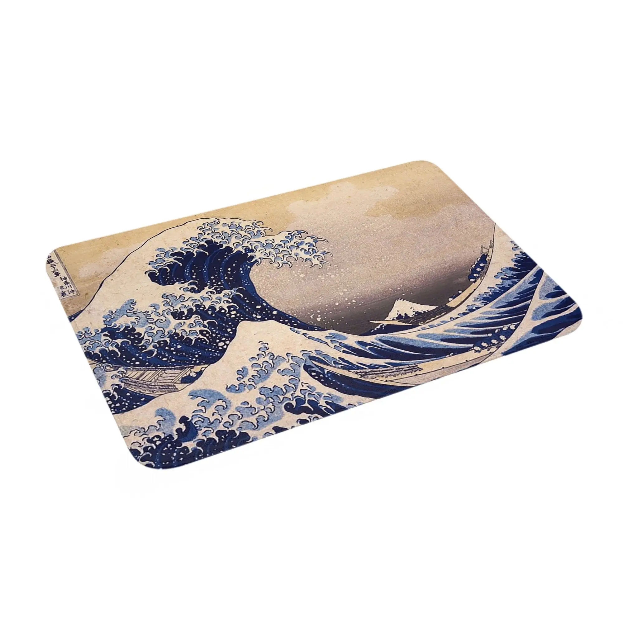 

The Great Wave off Kanagawa by Katsushika Hokusai Anti-slip Doormat Floor Mat Carpet Rug for Kitchen Entrance Footpad Mats