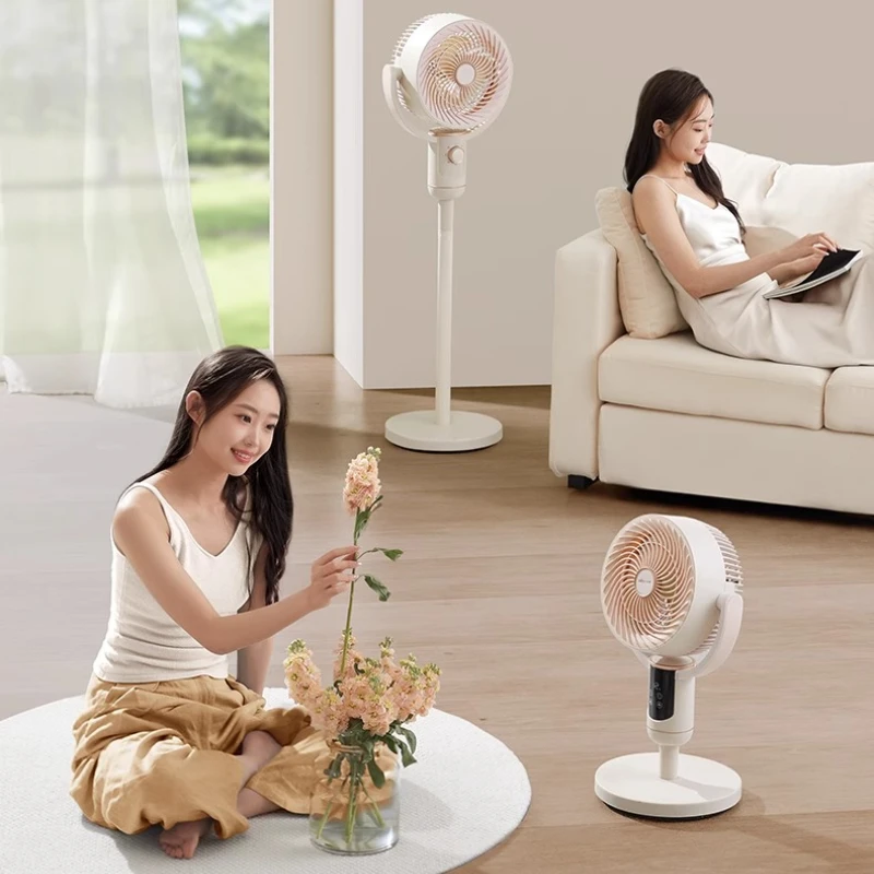 Turbo-Luftzirkulator mit 33 Fuß Windbereich ‌   Energiesparender Standventilator, abnehmbare Flügel, Kühlung im gesamten Raum, geräuschloser Nachtmodus