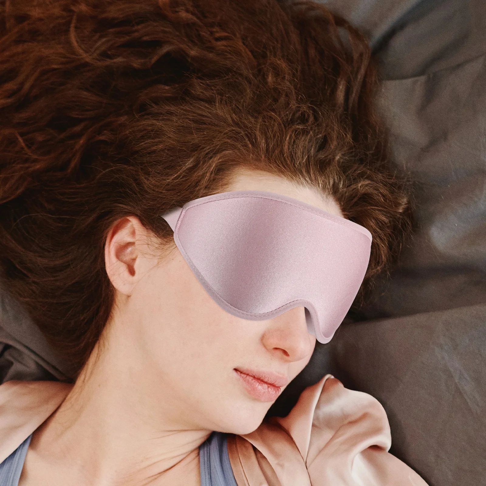 

1pc Eye Mask Adjustable Elastic Lightweight Comfortable Sleep Helper For Home Travel Hotel Eyeshade Blindfold Sleep Rest Patch