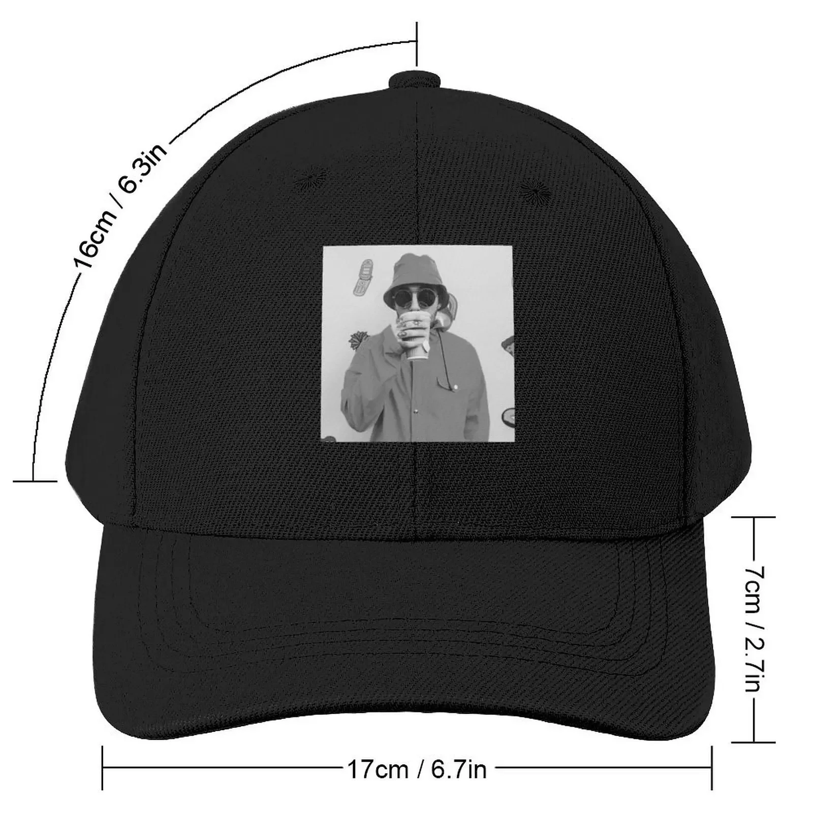 Alternative Rap Music Poster Baseball Cap beach hat Hip Hop Hat Man Luxury Anime Hat Golf Women Men's