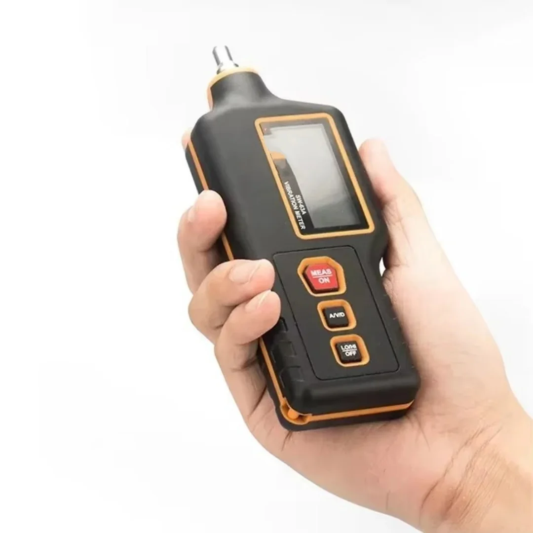 SW-63A Vibration Meter Digital Vibrometer Vibration Analyzer Measuring Device Professional Vibrator Tester