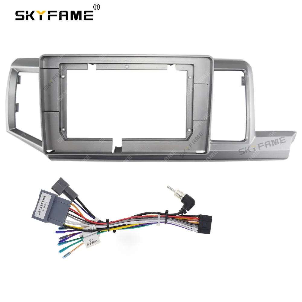 SKYFAME Car Frame Fascia Adapter Canbus Box Android Radio Dash Fitting Panel Kit For Honda Stepwgn Stepwagon