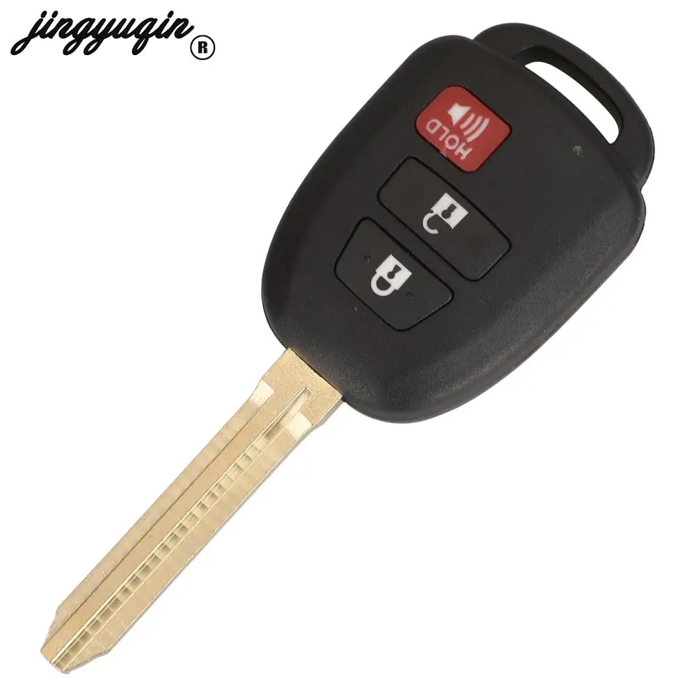 jingyuqin HYQ12BDP 89070-42880 For Toyota Tacoma Combo RAV4 Kluger HiglanderI 314Mhz H Chip Remote Car Key Fob 2/3/4 Button