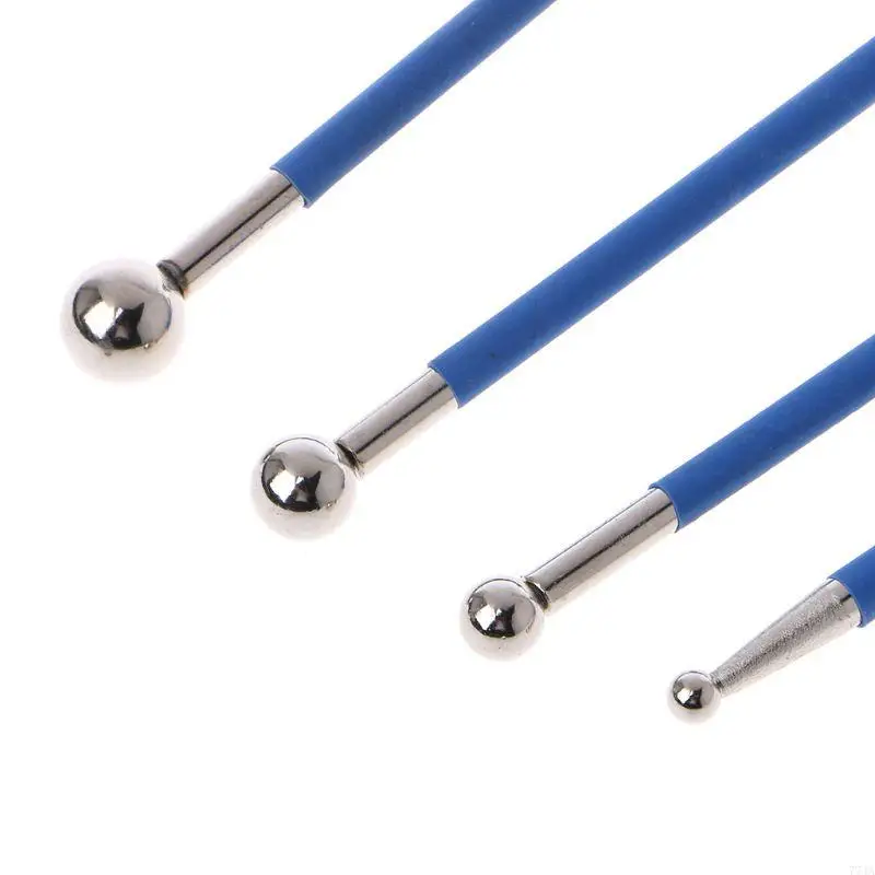 77JA 4PCS/SET Thép không gỉ kép ép vữa vữa vữa