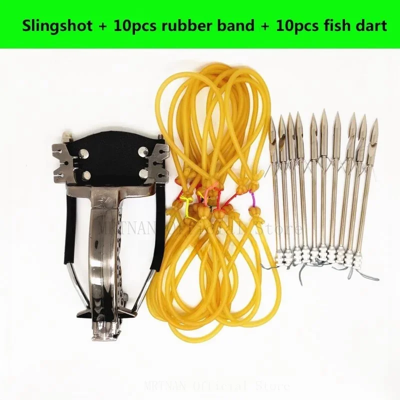 Powerful Multi-function Archery Bowfishing Shooting Fish Slingshot Catapult Arrow Darts Hunting Bow Fishing Sling Shot Arrow Kit