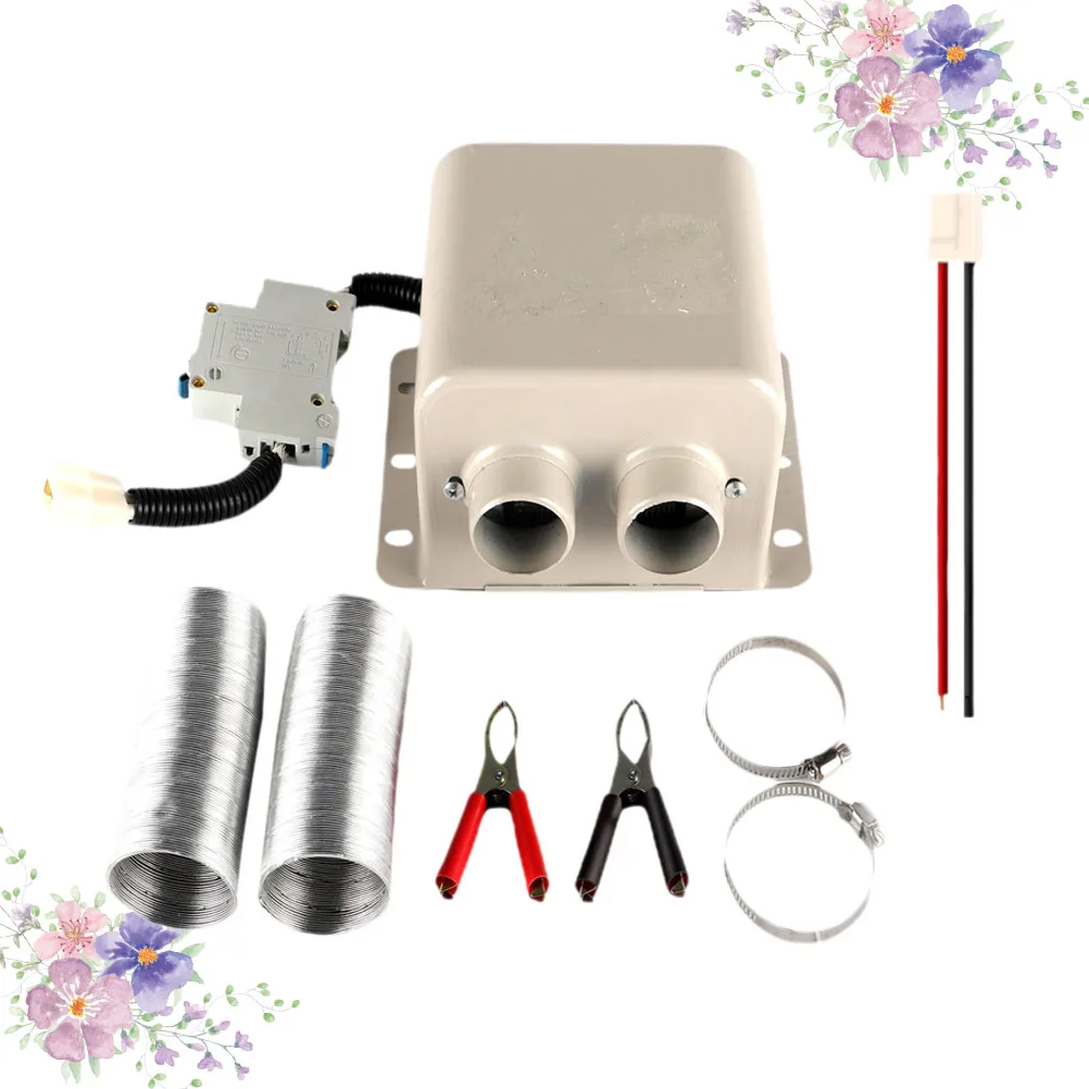 

Automotive Car Heater Warmer Portable Vehicle Defroster Truck Snow Defogger White Heated Windshield