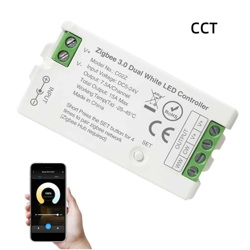 Controlador ABZZ-Zigbee3.0 C01Z C02Z Control de aplicación de vida inteligente TUYA