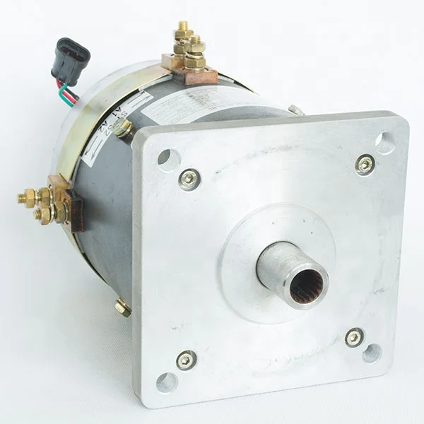 2800rpm 3kw 48V BRUSH DC TRACTION MOTOR