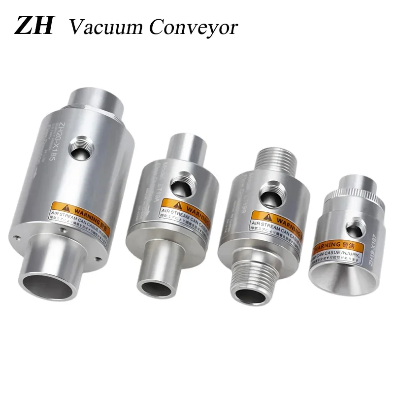 HLH ZH 10 20 30 40-B-X185 ZH Pneumatic Vacuum Conveyor ZH19-X187 ZH 10 20 30 40-B-X185 Large Flow Feeding Suction Vacuum Generat
