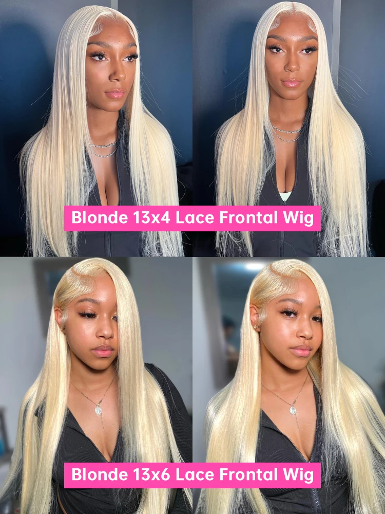 613 360 Invisible Drawstring Lace Frontal Wig Ponytail Pre Plucked Straight 13x4 13x6 Lace Front Human Hair Wig Glueless 5x5 Closure Wig Brazilian Honey Blonde Colored Human Hair Wig 250 Density Adjustable Invisi Strap Wigs