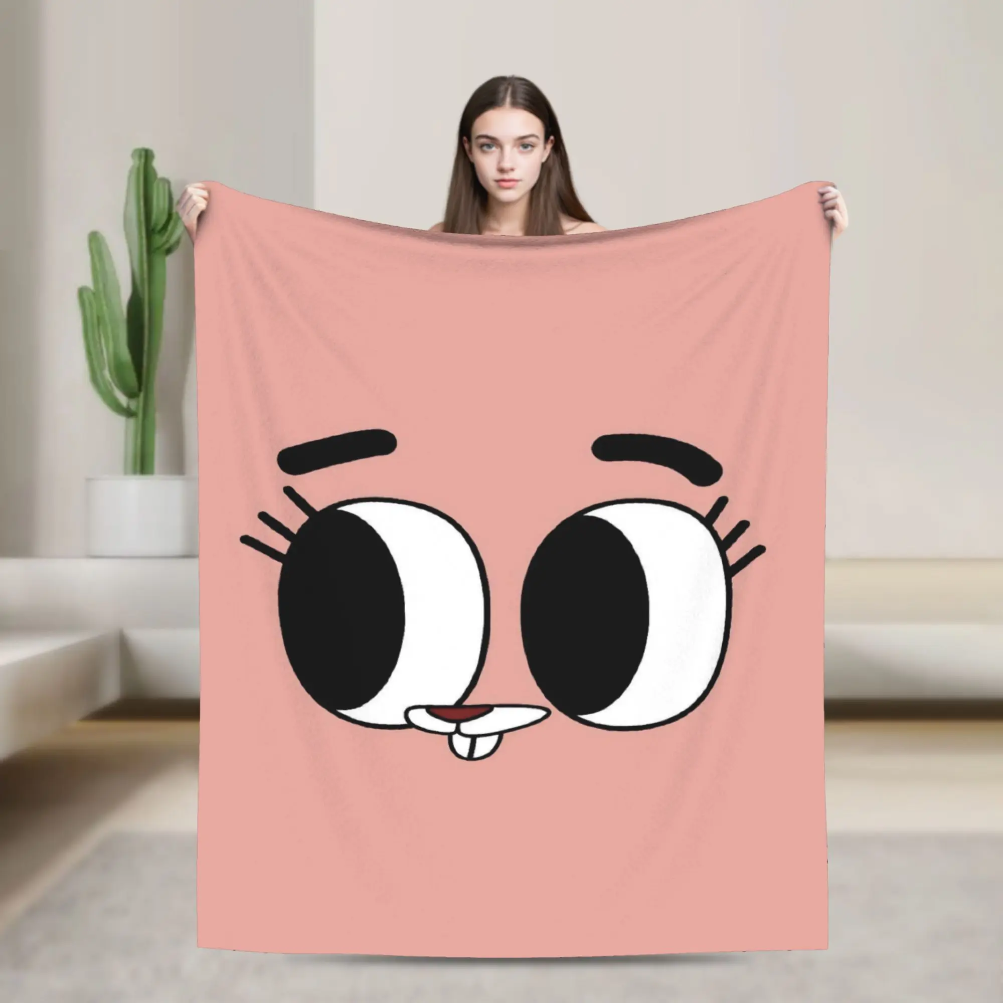 Anaise Blanket Velvet Textile Decor Amazing World Of Gum Ball Multi-function Super Warm Throw Blankets for Bed Car Bedspreads