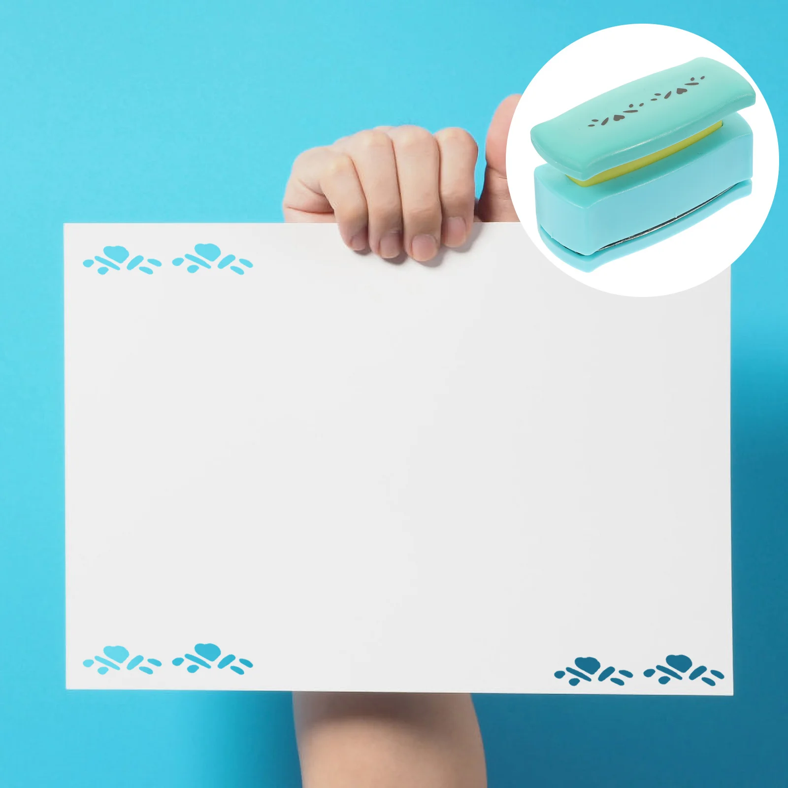 

Lovely Shape Puncher Craft Hole Punch Portable DIY Paper Punch for Scrapbooks Invitations Memory Books Gifts DIY Punching Tool