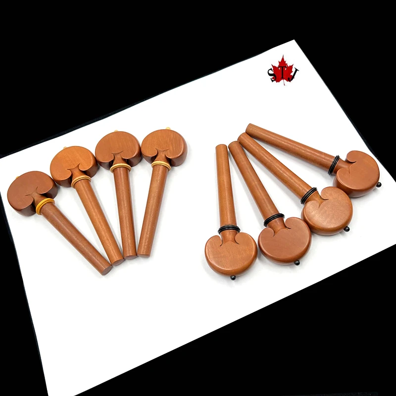 

4 шт., профессиональные колышки для виолончели из натурального дерева