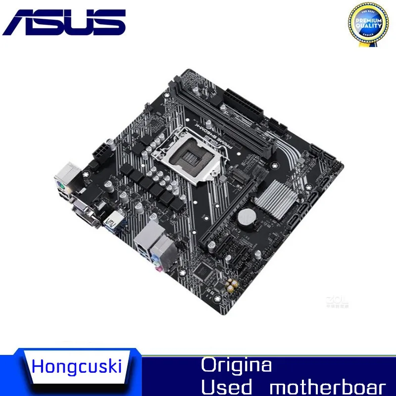 Used motherboard For Asus PRIME B460M-K Original Desktop Intel B460 B460M DDR4 Motherboard LGA 1200  i7/i5/i3 USB3.0 M.2 SATA3