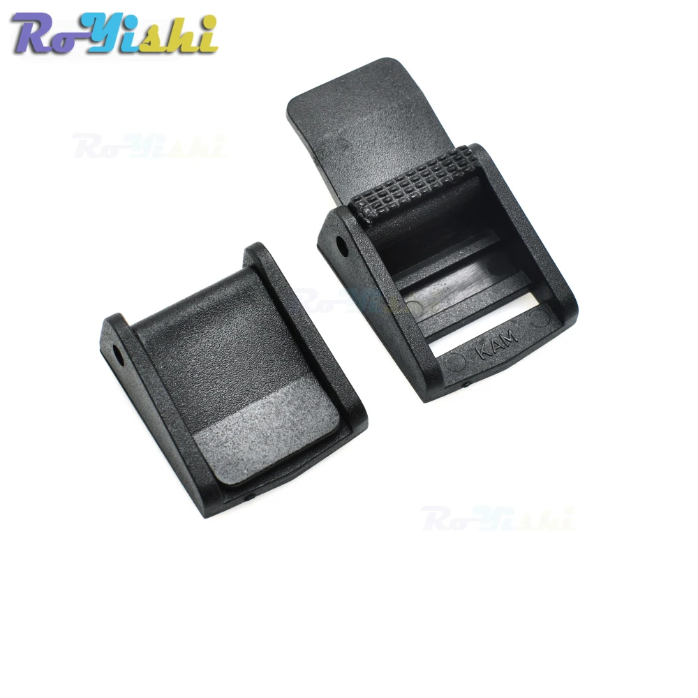 3/4 "Cam klamry z tworzywa sztucznego czarny przełącz klip plecak pasy taśmy 20mm