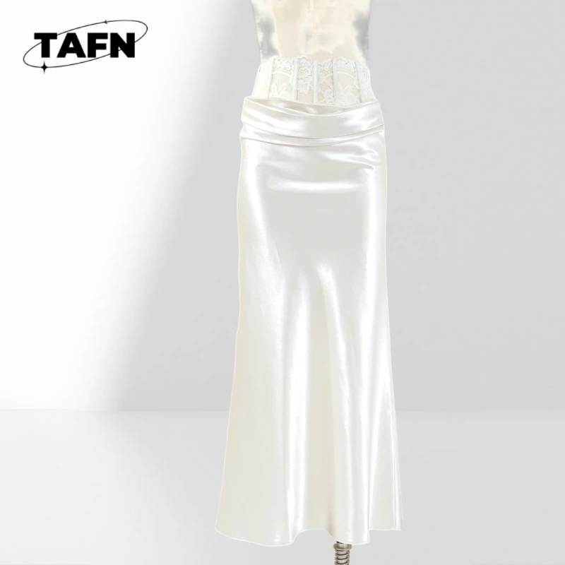 Lightweight Midi Skirt for Women High Waist Aesthetic Design Women’s Fashion Skirt High Waist Casual Wear Mini Skirt AJ2803