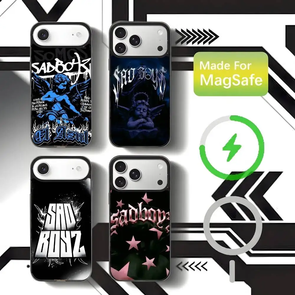 

J-Junior H Sad Boyz Phone Case For iPhone 17,16,15,14,13,12,11,Pro,Max,Plus,Mini,SE4,E Magnetic Magsafe Wireless Charging
